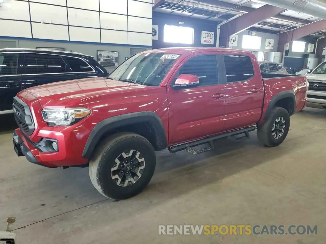 1 Photograph of a damaged car 3TMCZ5ANXLM354524 TOYOTA TACOMA 2020