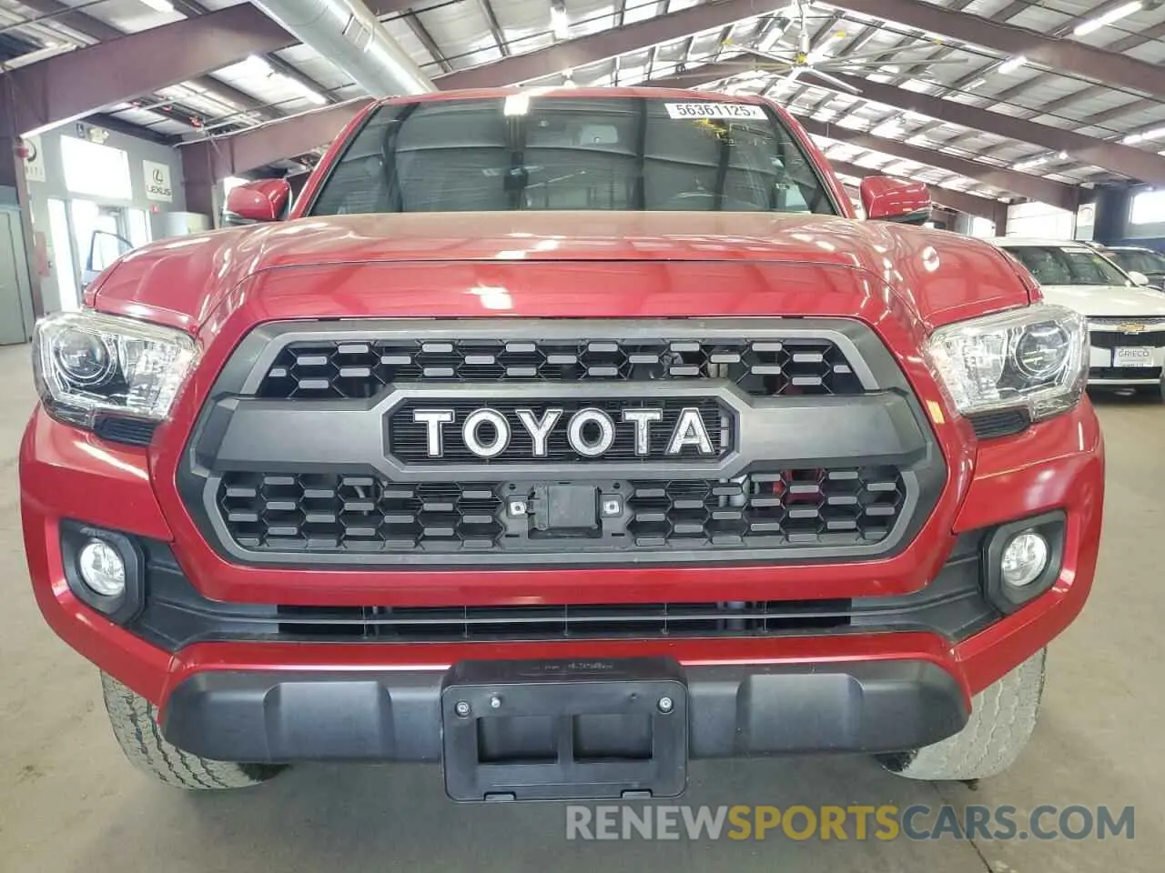 5 Photograph of a damaged car 3TMCZ5ANXLM354524 TOYOTA TACOMA 2020