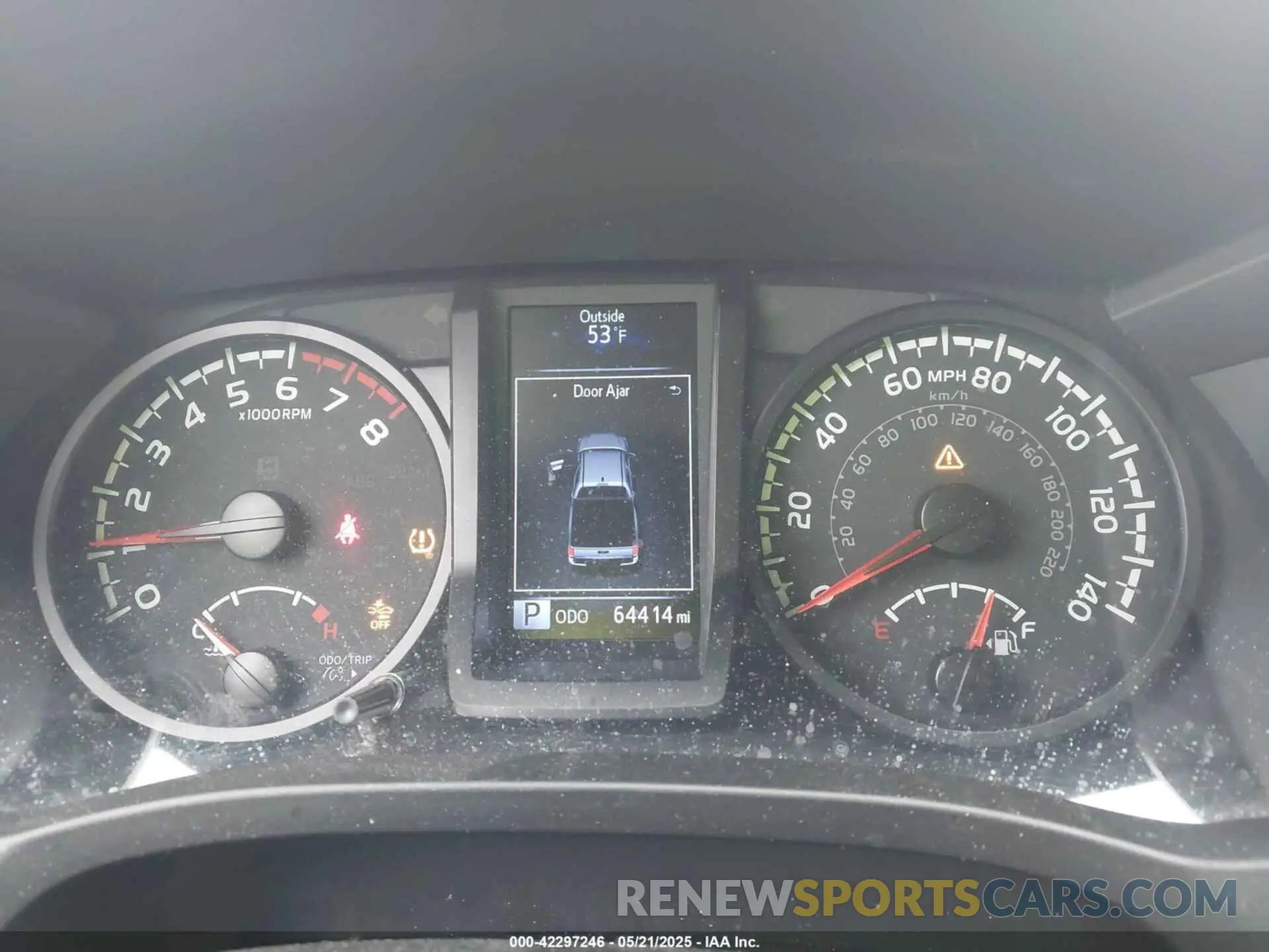 7 Фотография поврежденного автомобиля 3TMCZ5ANXLM368357 TOYOTA TACOMA 2020