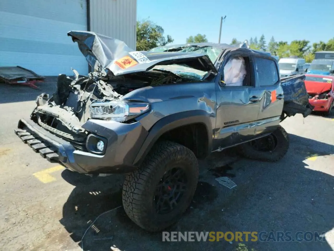 2 Фотография поврежденного автомобиля 3TMDZ5BN5LM092169 TOYOTA TACOMA 2020