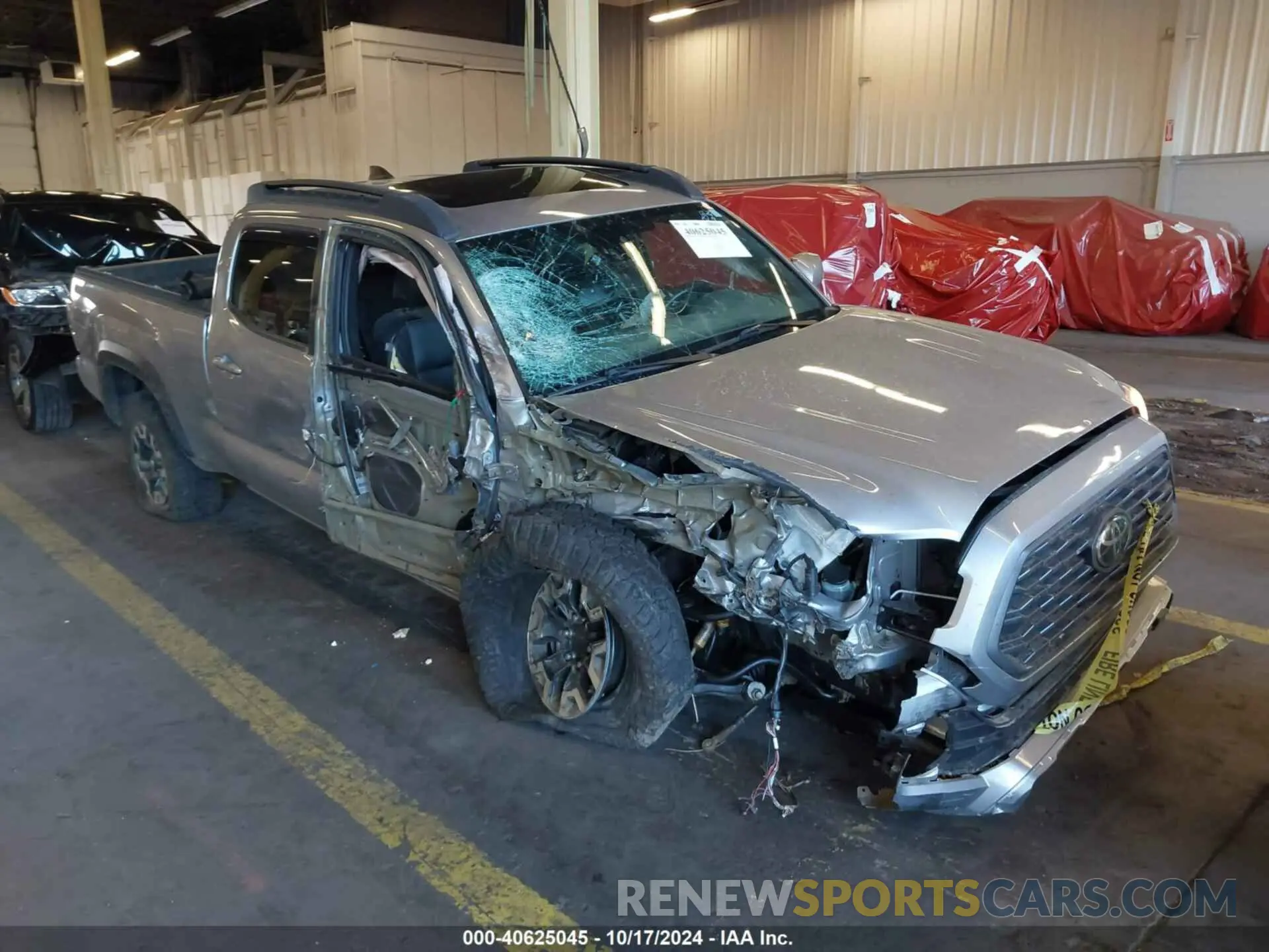 1 Photograph of a damaged car 3TMDZ5BN6LM080144 TOYOTA TACOMA 2020