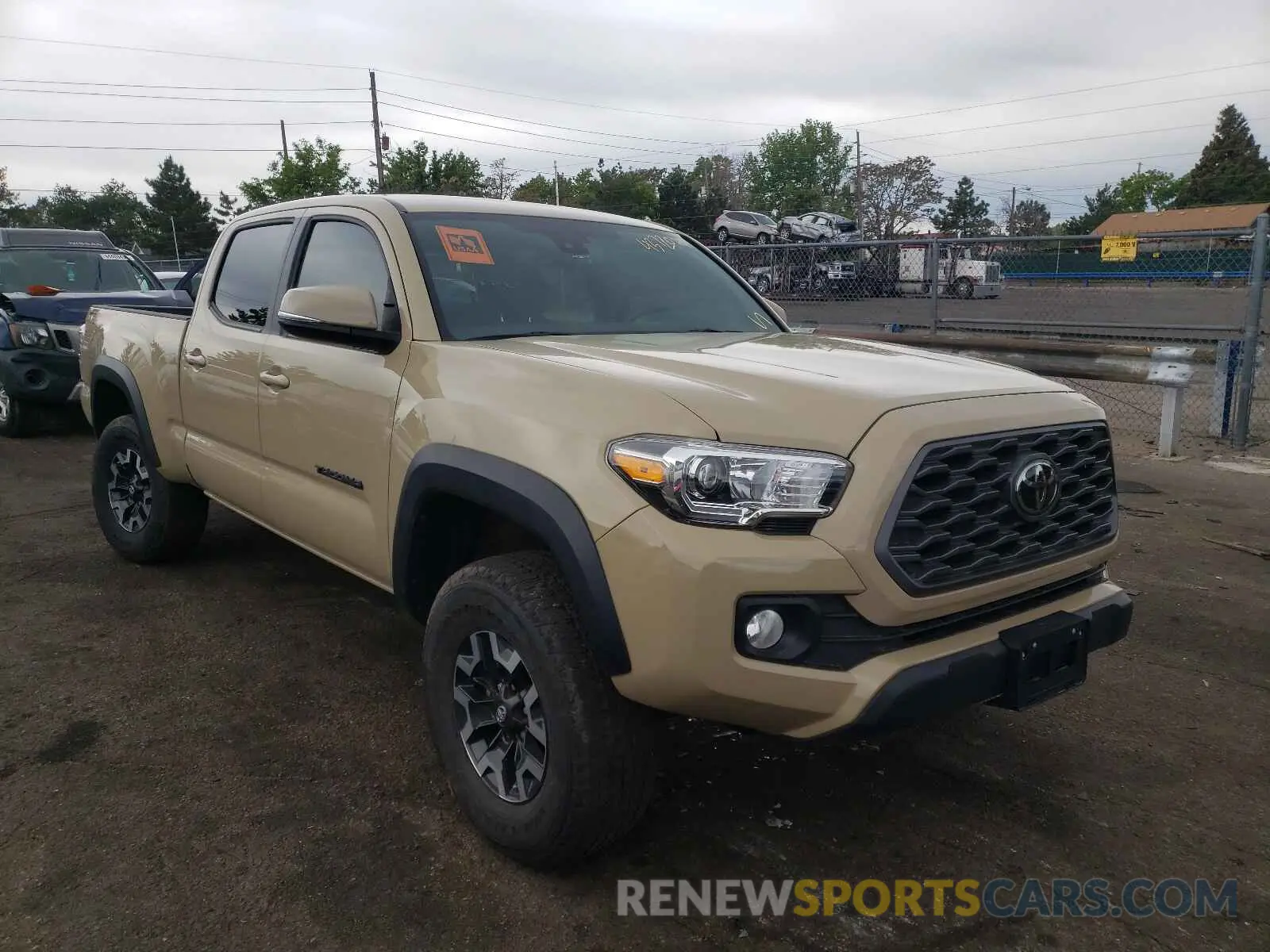 1 Photograph of a damaged car 3TMDZ5BN7LM082694 TOYOTA TACOMA 2020