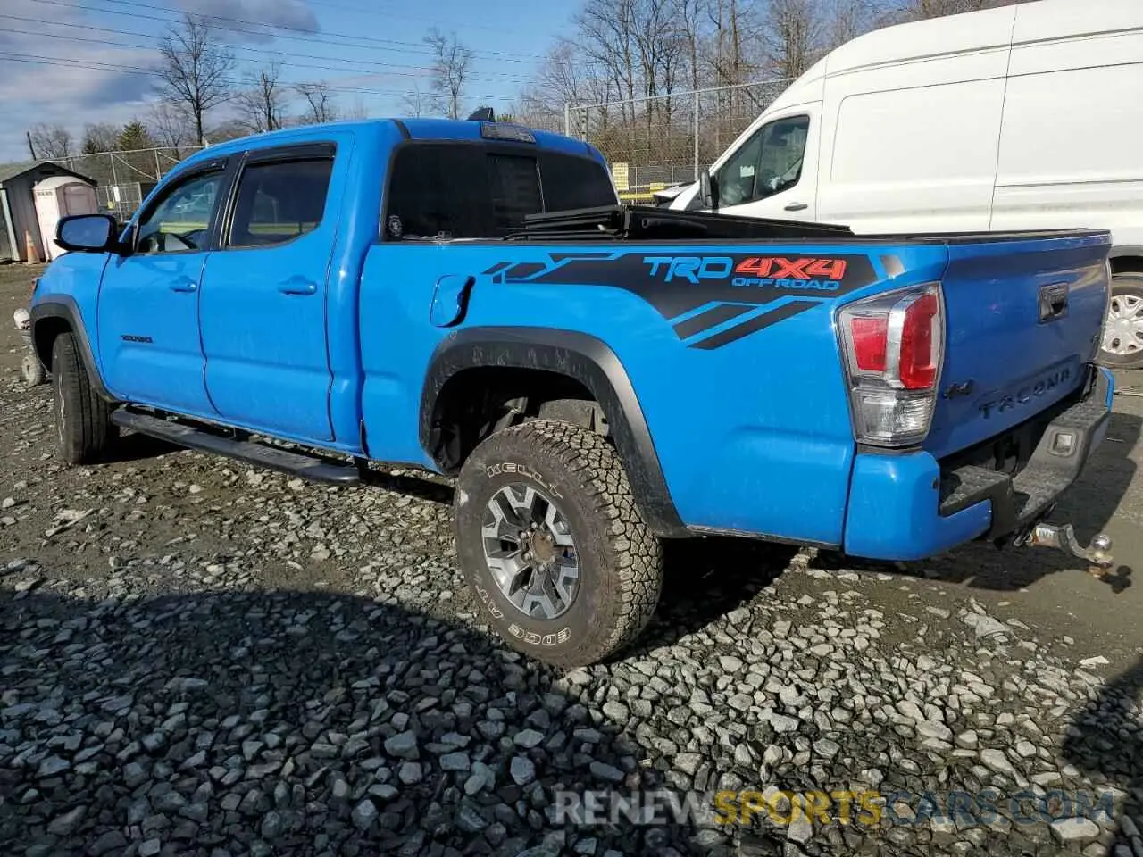 2 Photograph of a damaged car 3TMDZ5BN9LM087668 TOYOTA TACOMA 2020