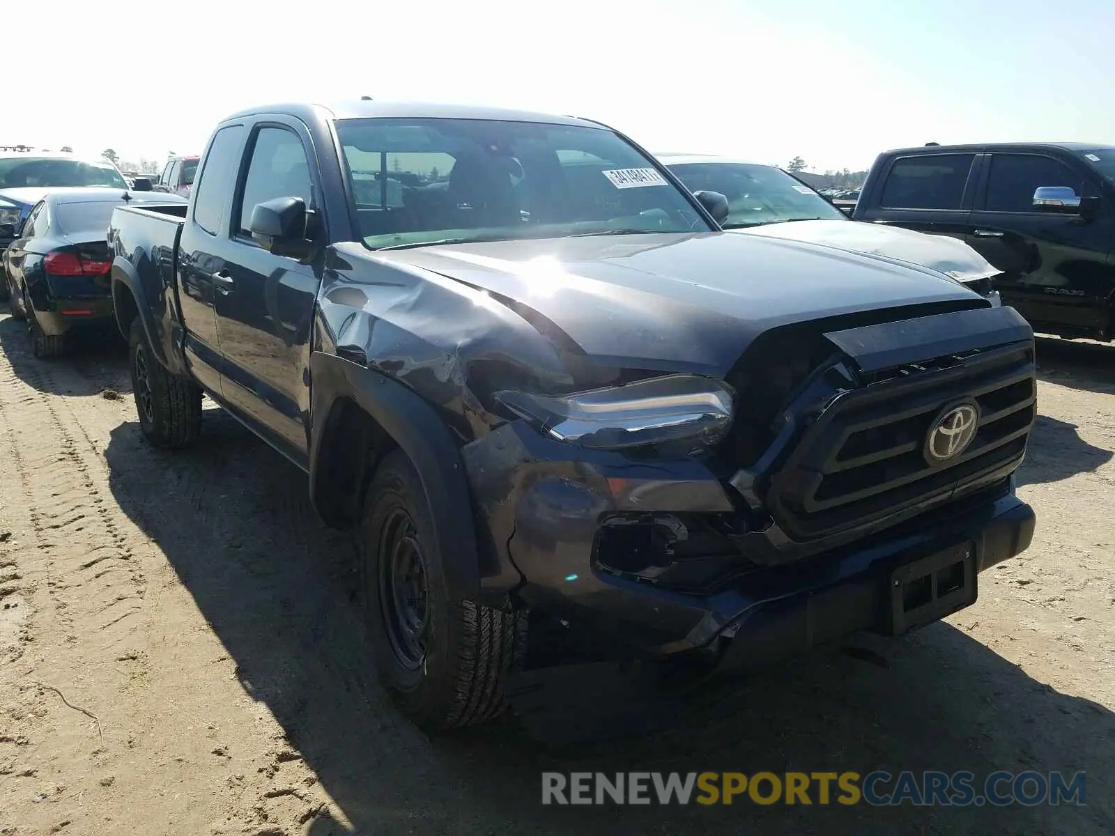 1 Photograph of a damaged car 3TYRX5GN1LT002105 TOYOTA TACOMA 2020