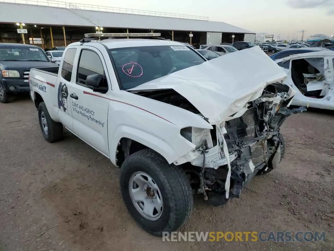 1 Фотография поврежденного автомобиля 3TYRX5GN3LT002204 TOYOTA TACOMA 2020
