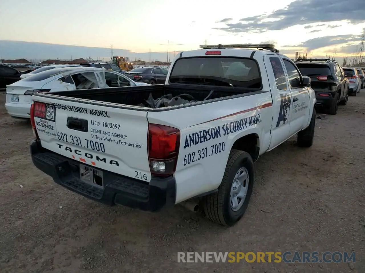 4 Фотография поврежденного автомобиля 3TYRX5GN3LT002204 TOYOTA TACOMA 2020