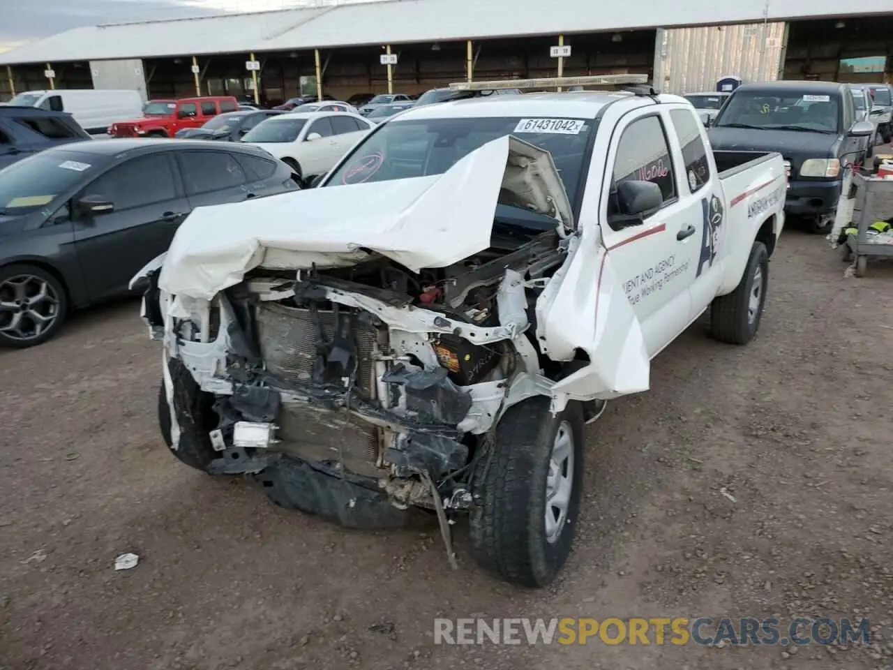 9 Фотография поврежденного автомобиля 3TYRX5GN3LT002204 TOYOTA TACOMA 2020