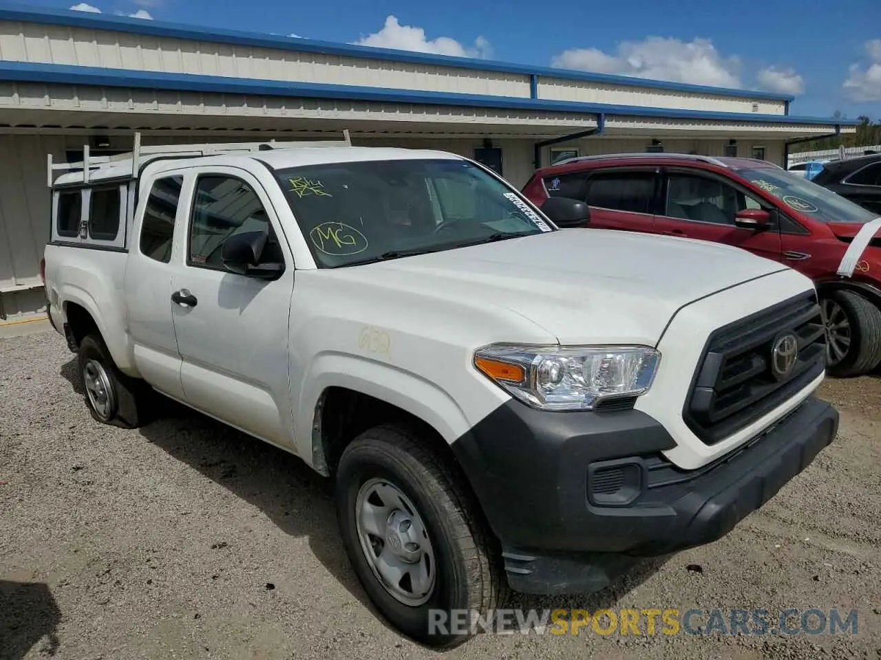 1 Photograph of a damaged car 3TYRX5GN3LT004969 TOYOTA TACOMA 2020