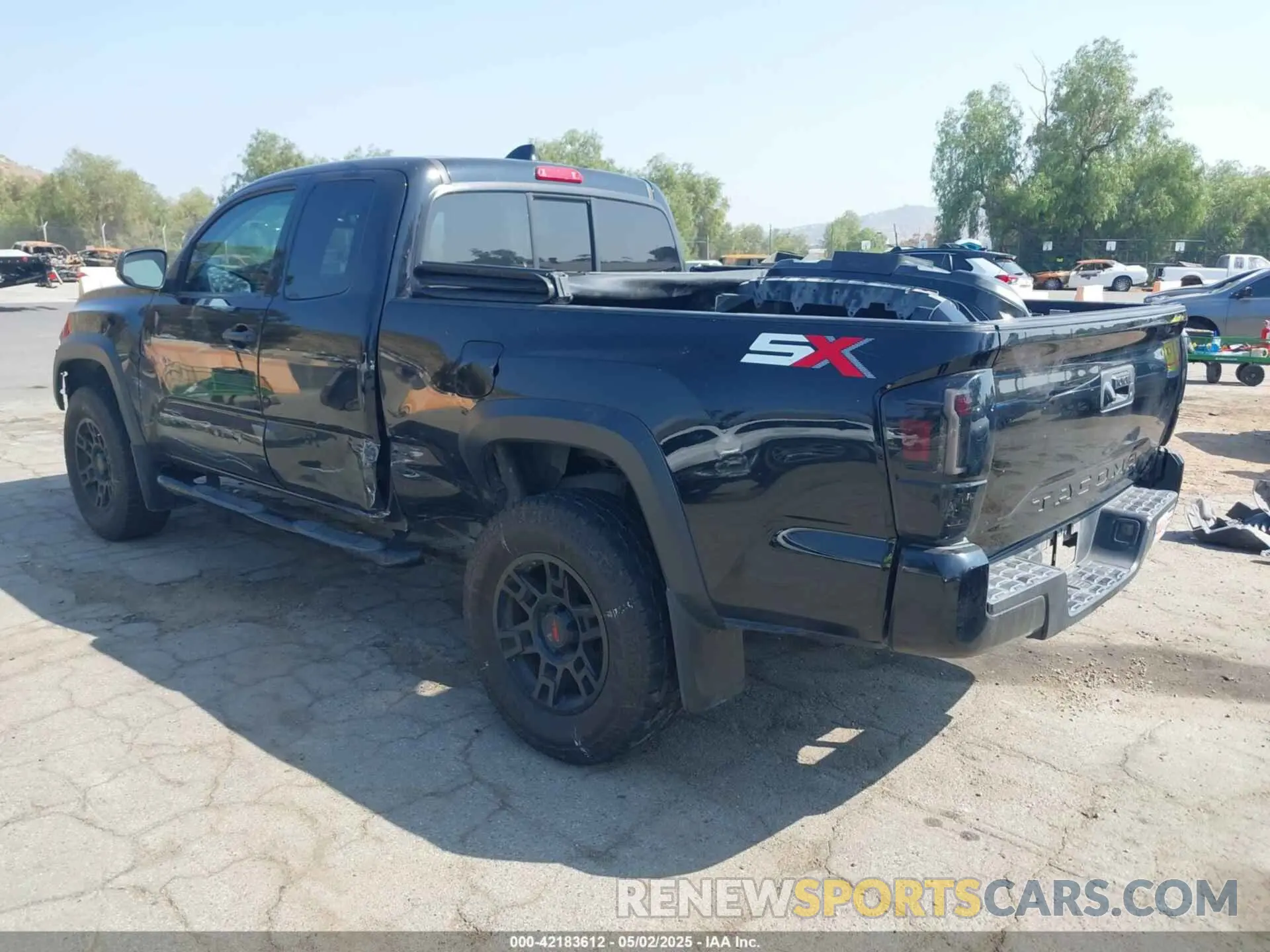 3 Photograph of a damaged car 3TYRX5GN6LT001581 TOYOTA TACOMA 2020