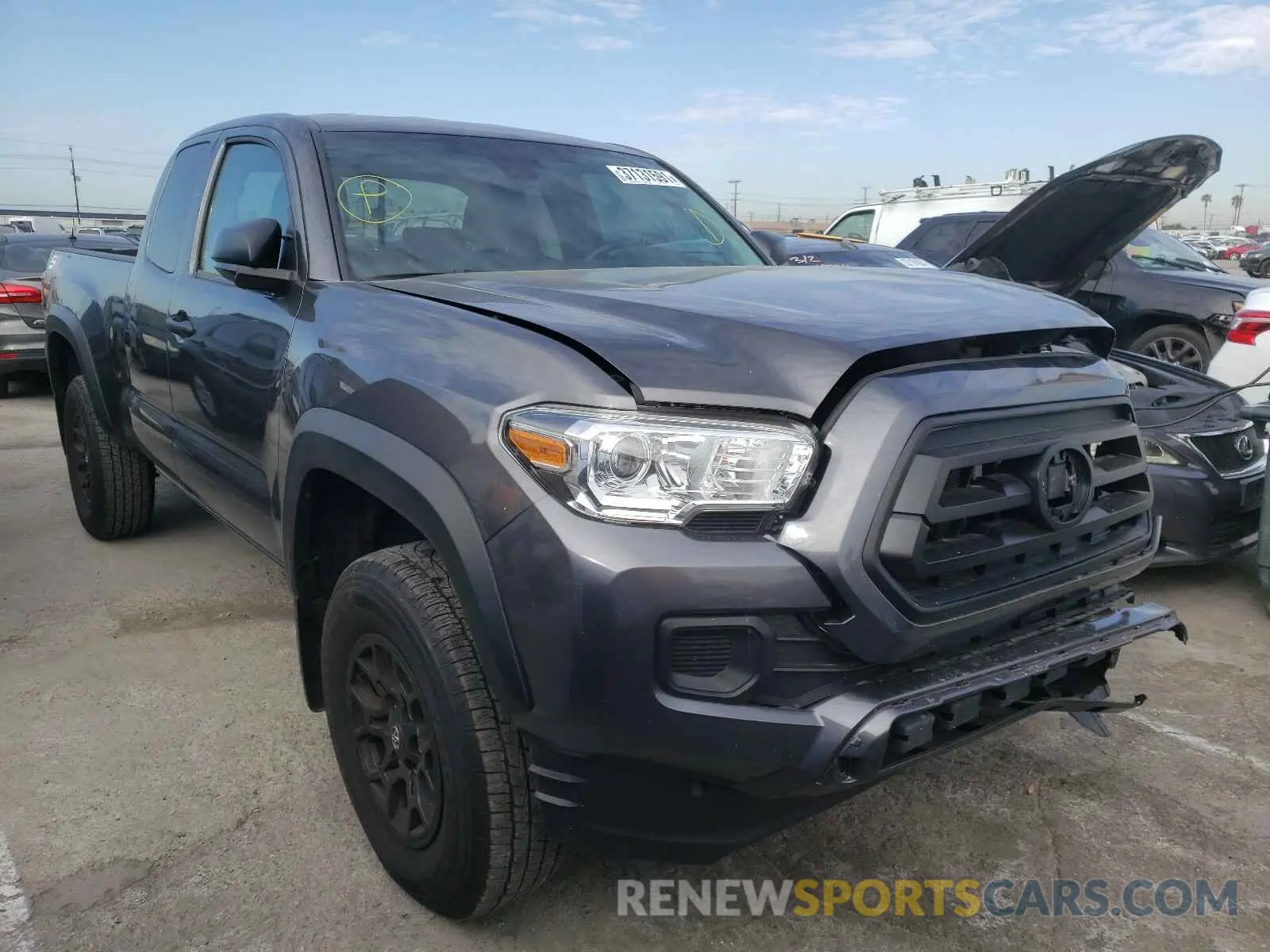 1 Photograph of a damaged car 3TYRX5GN7LT001511 TOYOTA TACOMA 2020