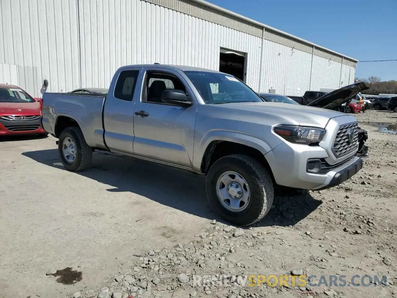 4 Photograph of a damaged car 3TYSX5EN2LT002859 TOYOTA TACOMA 2020