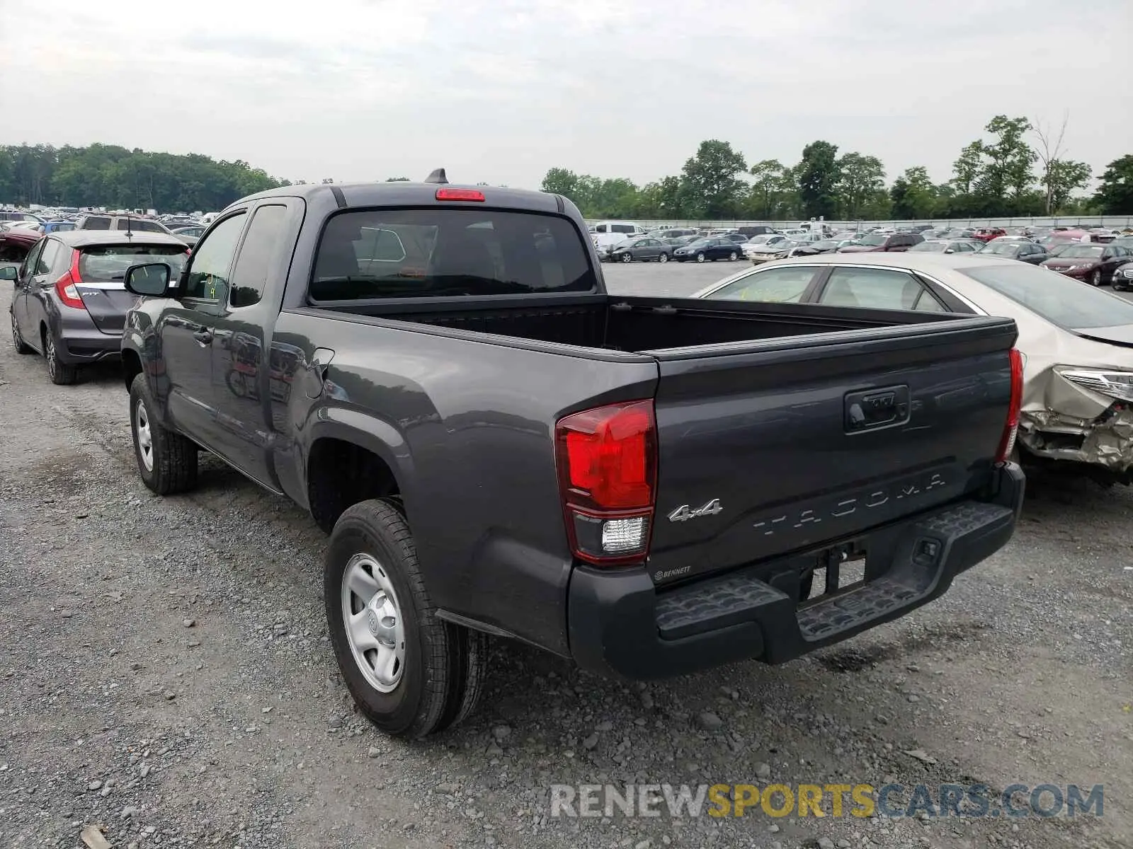 3 Photograph of a damaged car 3TYSX5EN7LT000394 TOYOTA TACOMA 2020