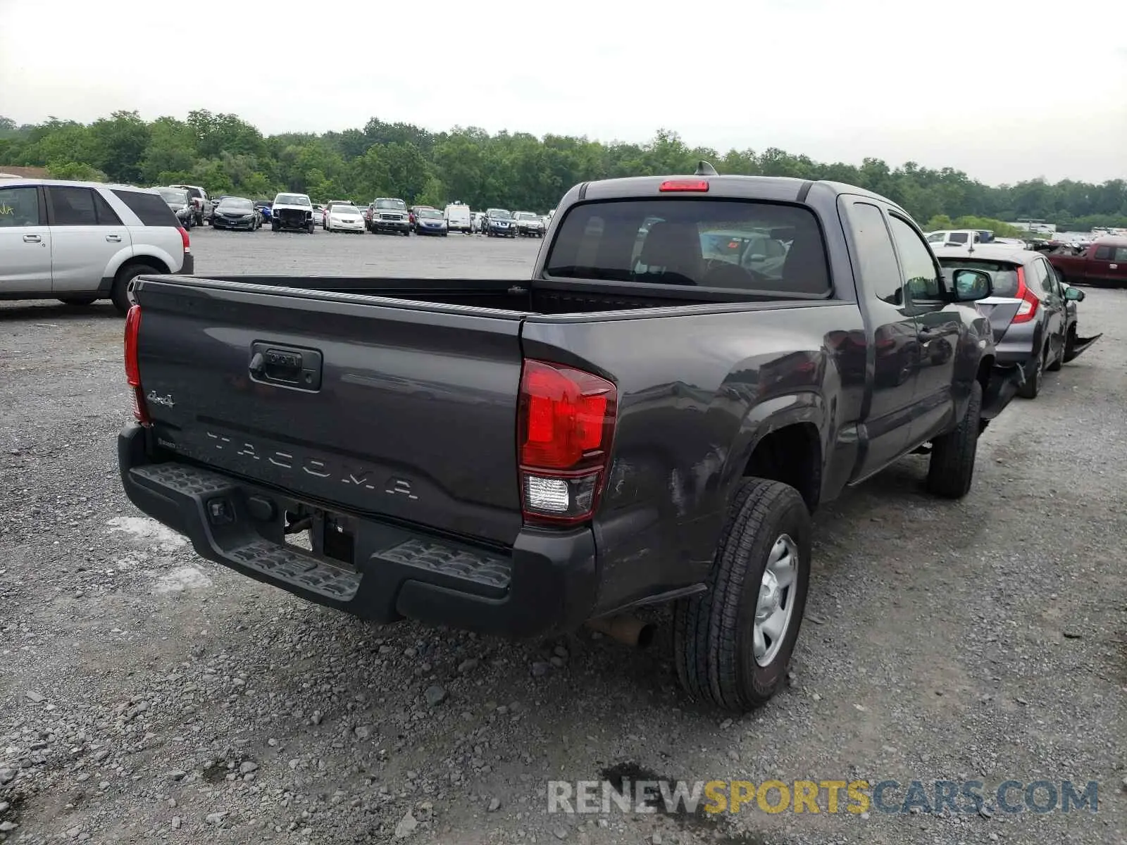 4 Photograph of a damaged car 3TYSX5EN7LT000394 TOYOTA TACOMA 2020