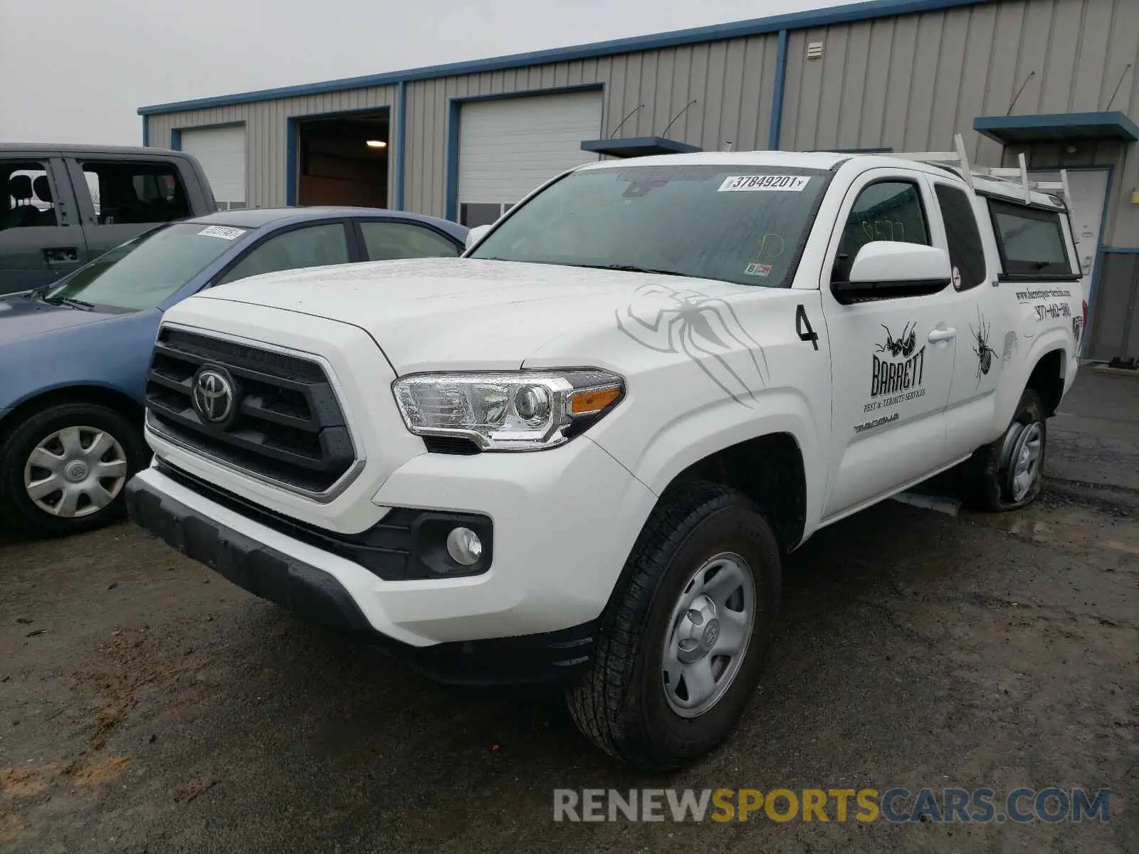 2 Photograph of a damaged car 3TYSX5EN8LT003210 TOYOTA TACOMA 2020