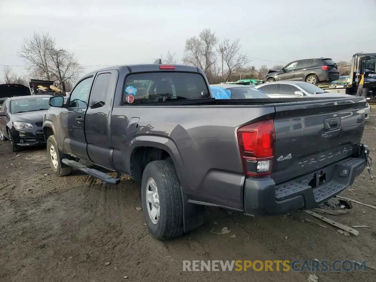 2 Photograph of a damaged car 3TYSX5ENXLT001734 TOYOTA TACOMA 2020