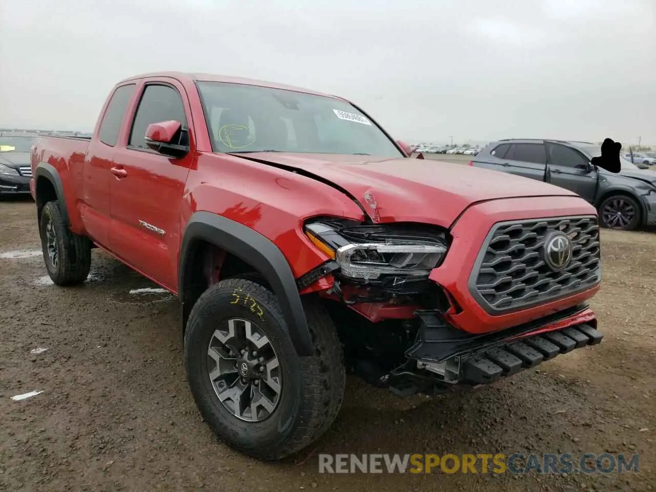 1 Фотография поврежденного автомобиля 3TYSZ5AN6LT000838 TOYOTA TACOMA 2020