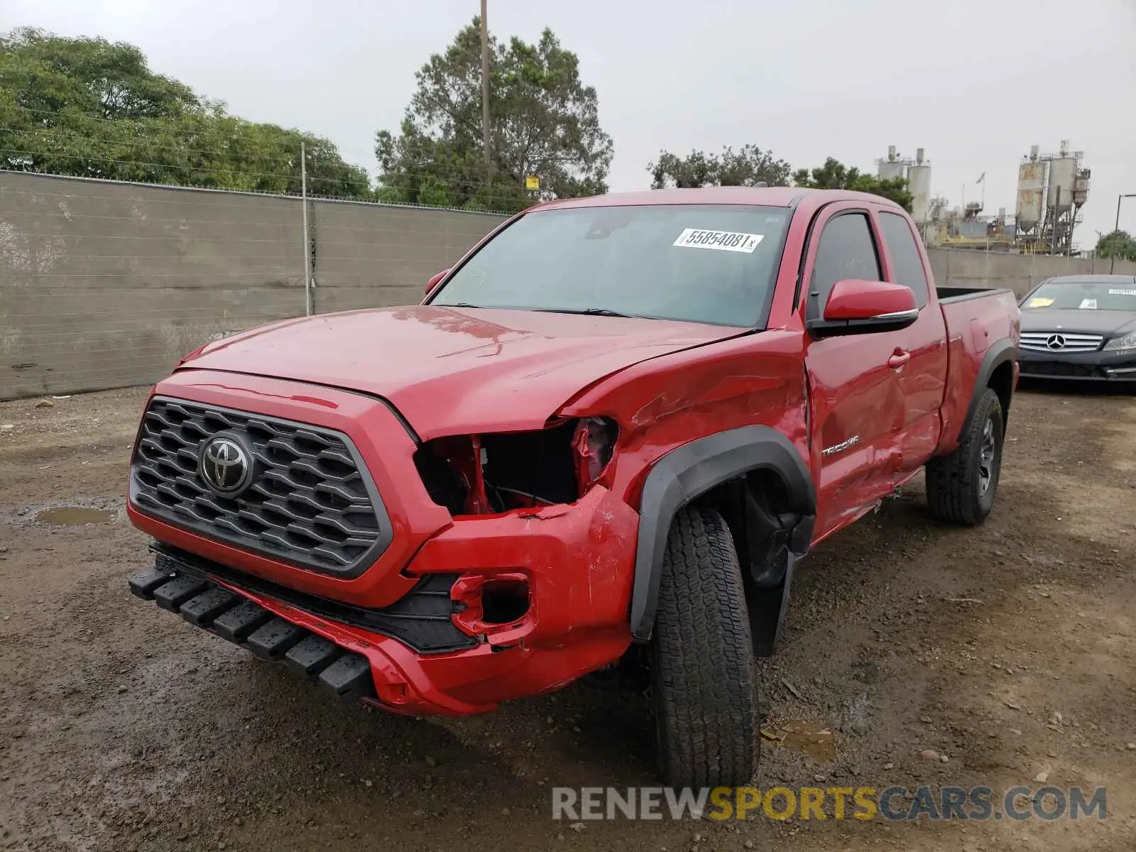 2 Фотография поврежденного автомобиля 3TYSZ5AN6LT000838 TOYOTA TACOMA 2020