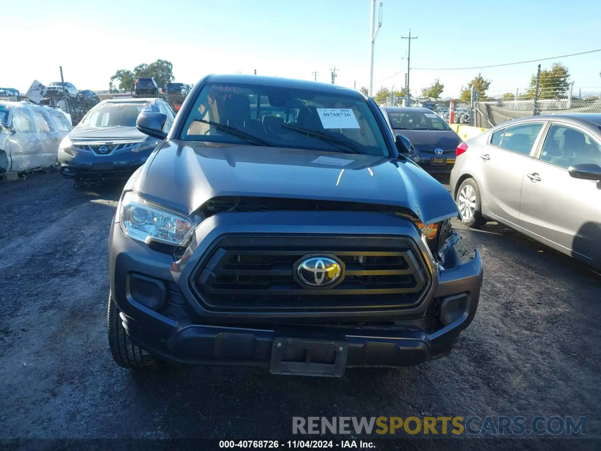 12 Photograph of a damaged car 5TFAX5GN0LX167906 TOYOTA TACOMA 2020