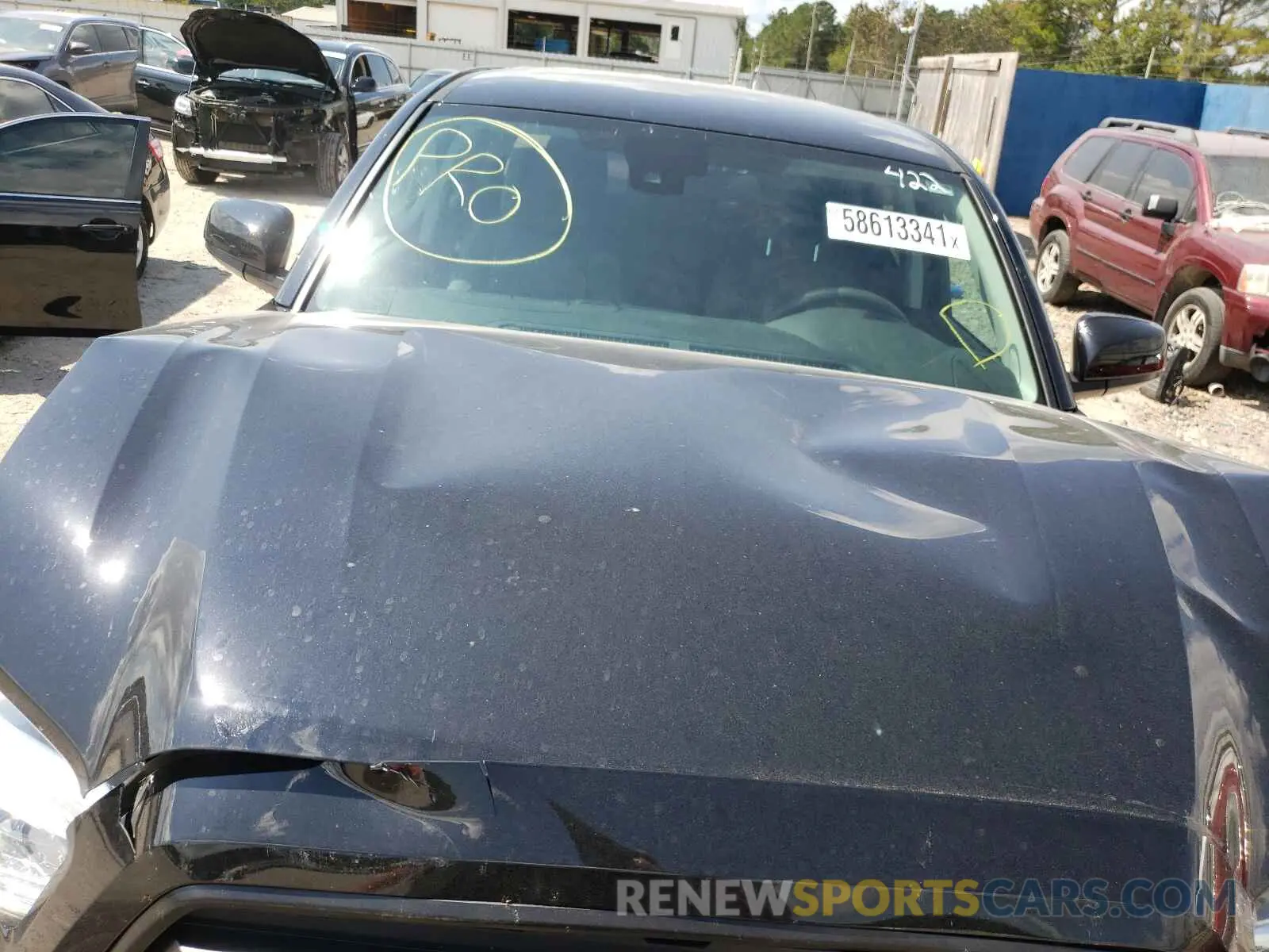 7 Photograph of a damaged car 5TFAX5GN1LX166523 TOYOTA TACOMA 2020