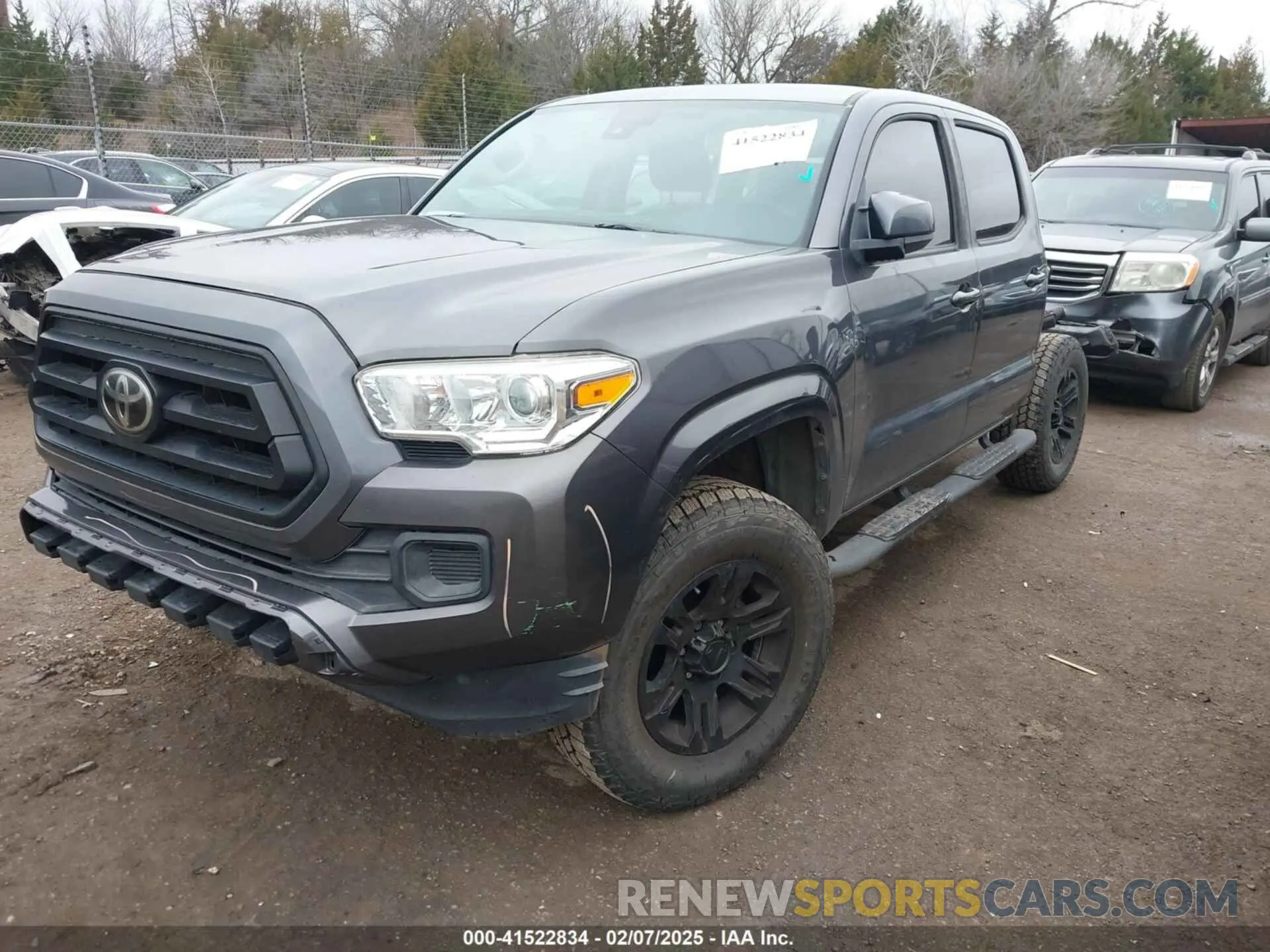 2 Photograph of a damaged car 5TFAX5GN1LX174265 TOYOTA TACOMA 2020