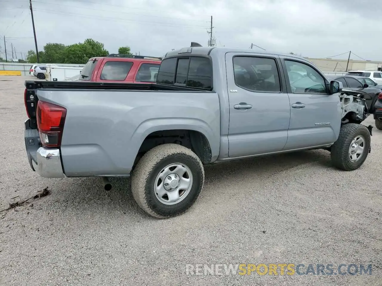 3 Photograph of a damaged car 5TFAX5GN2LX177711 TOYOTA TACOMA 2020