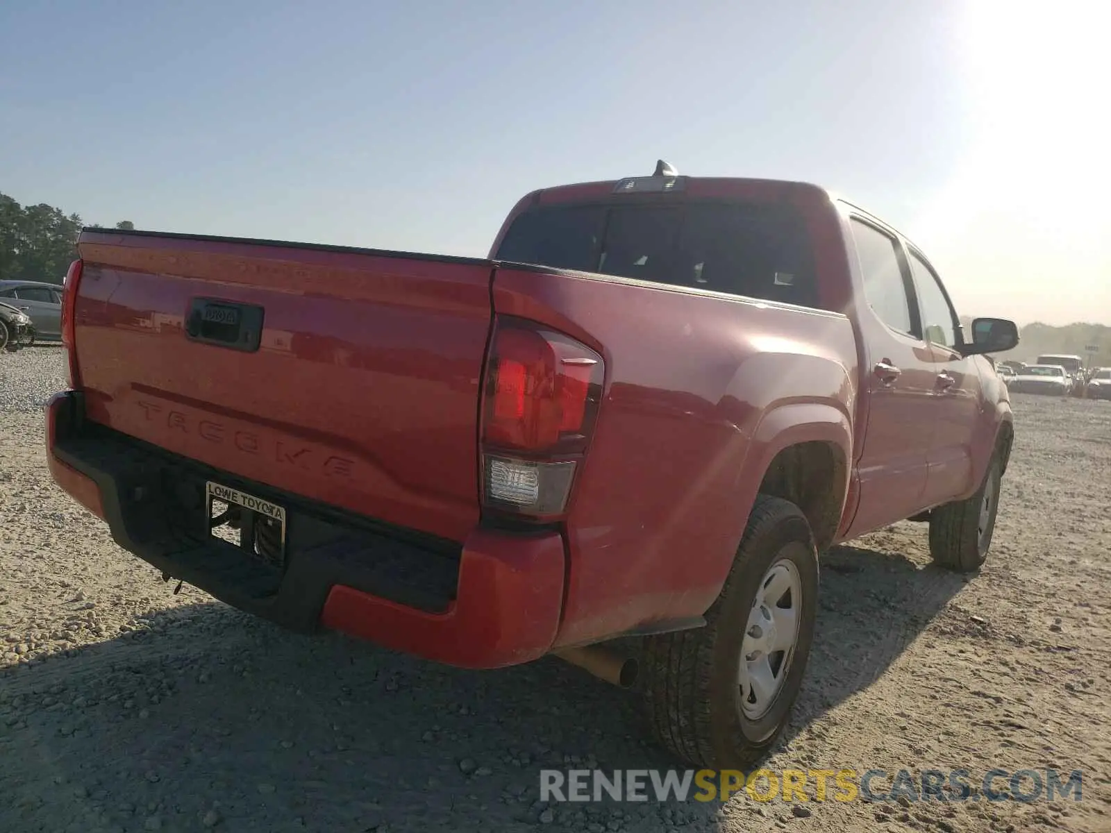 4 Photograph of a damaged car 5TFAX5GN2LX184593 TOYOTA TACOMA 2020