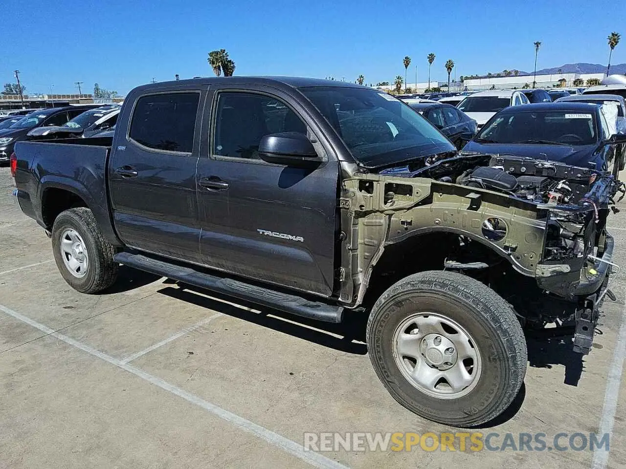 4 Photograph of a damaged car 5TFAX5GN2LX186697 TOYOTA TACOMA 2020