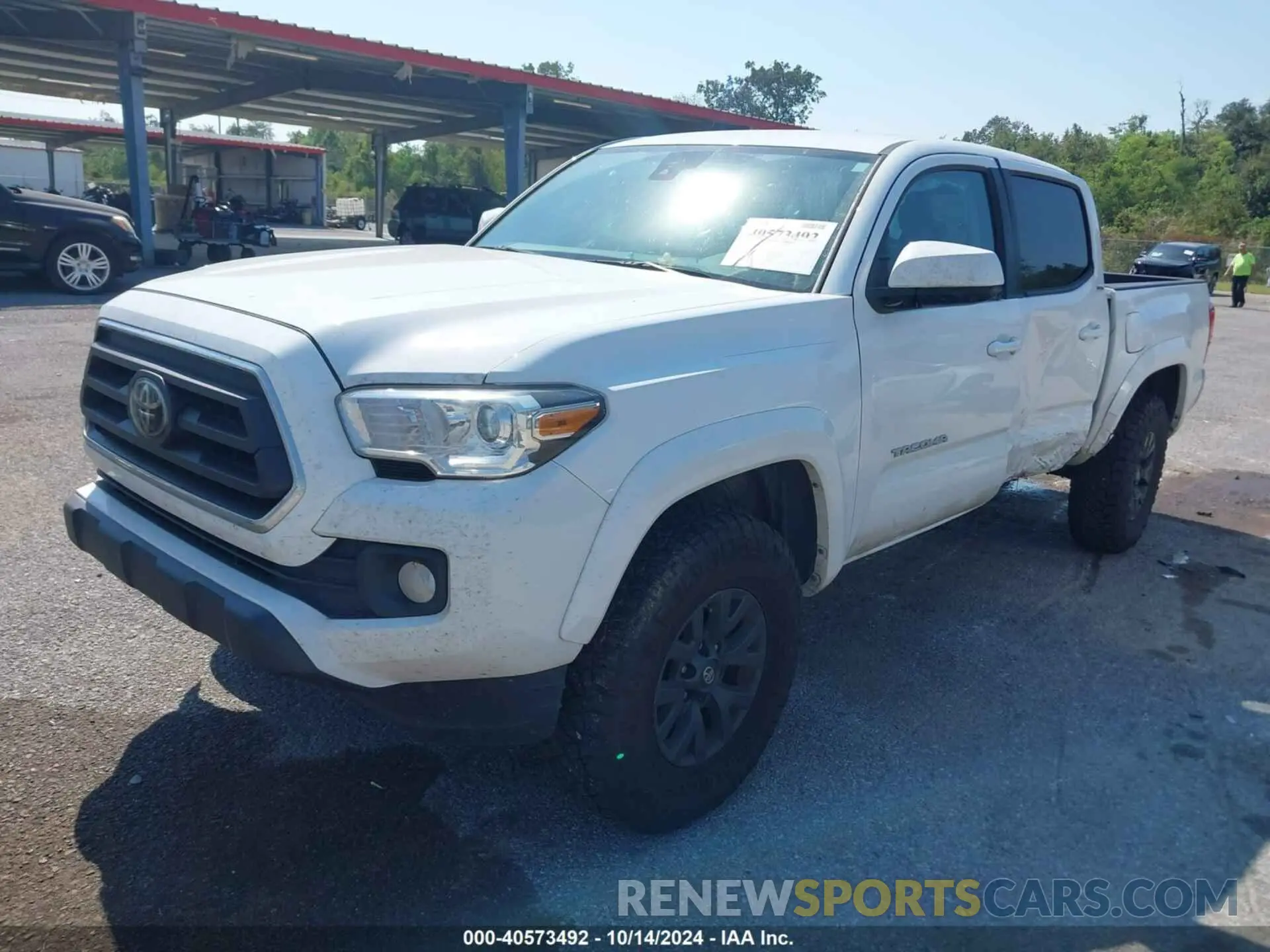 2 Photograph of a damaged car 5TFAX5GN3LX177197 TOYOTA TACOMA 2020