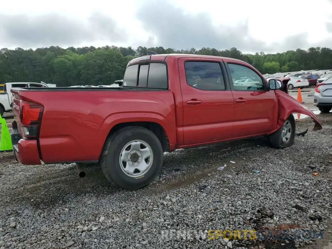 3 Photograph of a damaged car 5TFAX5GN5LX180571 TOYOTA TACOMA 2020