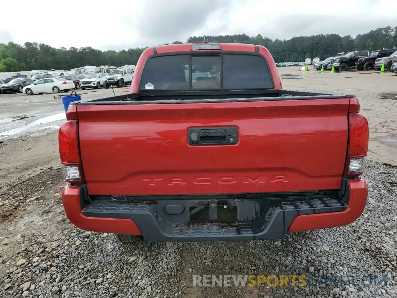 6 Photograph of a damaged car 5TFAX5GN5LX180571 TOYOTA TACOMA 2020
