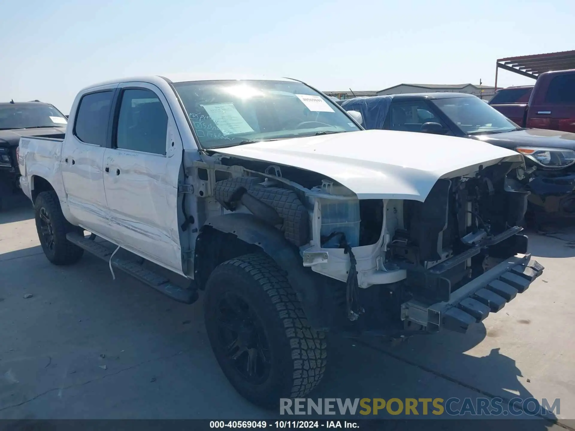 1 Photograph of a damaged car 5TFAX5GN5LX188475 TOYOTA TACOMA 2020