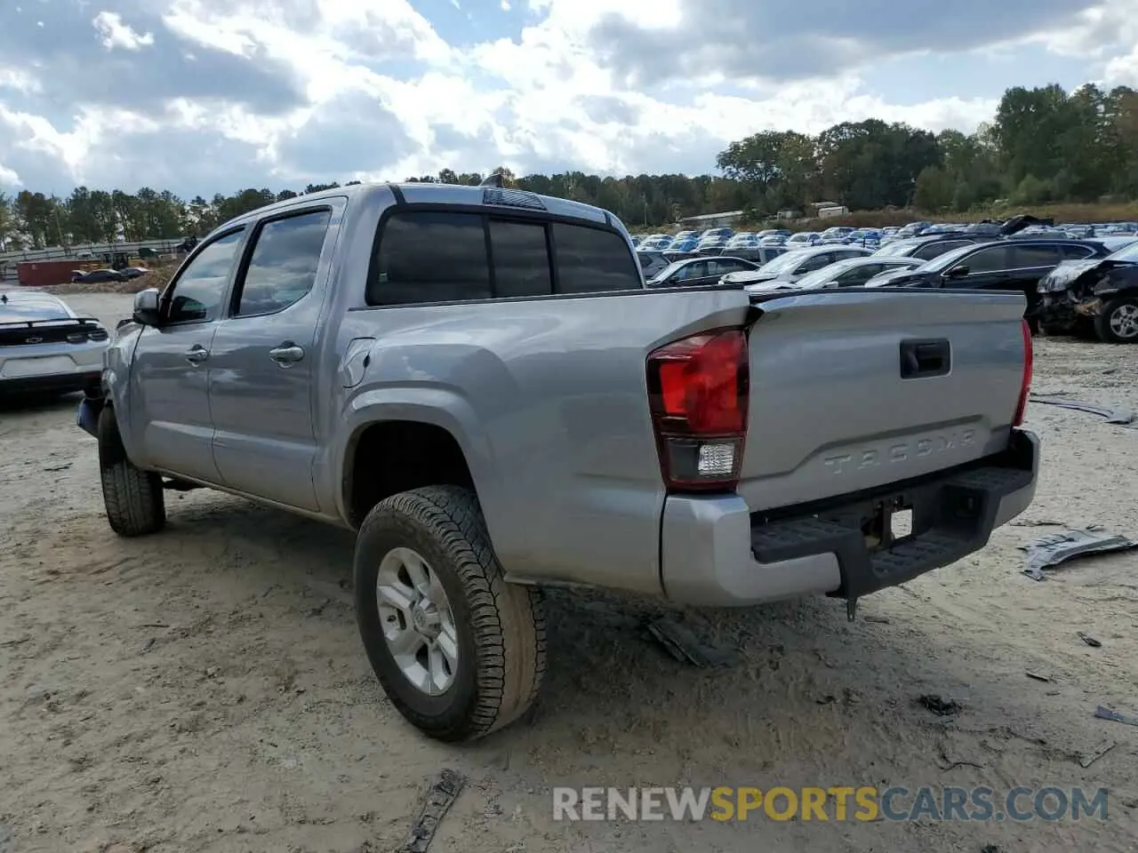 3 Photograph of a damaged car 5TFAX5GN6LX172463 TOYOTA TACOMA 2020