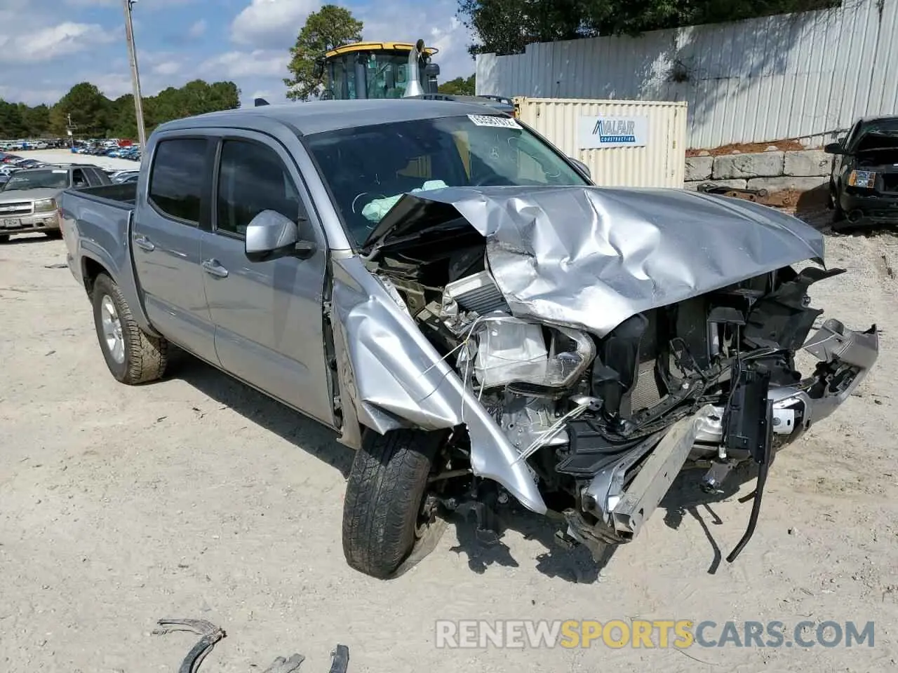 9 Photograph of a damaged car 5TFAX5GN6LX172463 TOYOTA TACOMA 2020