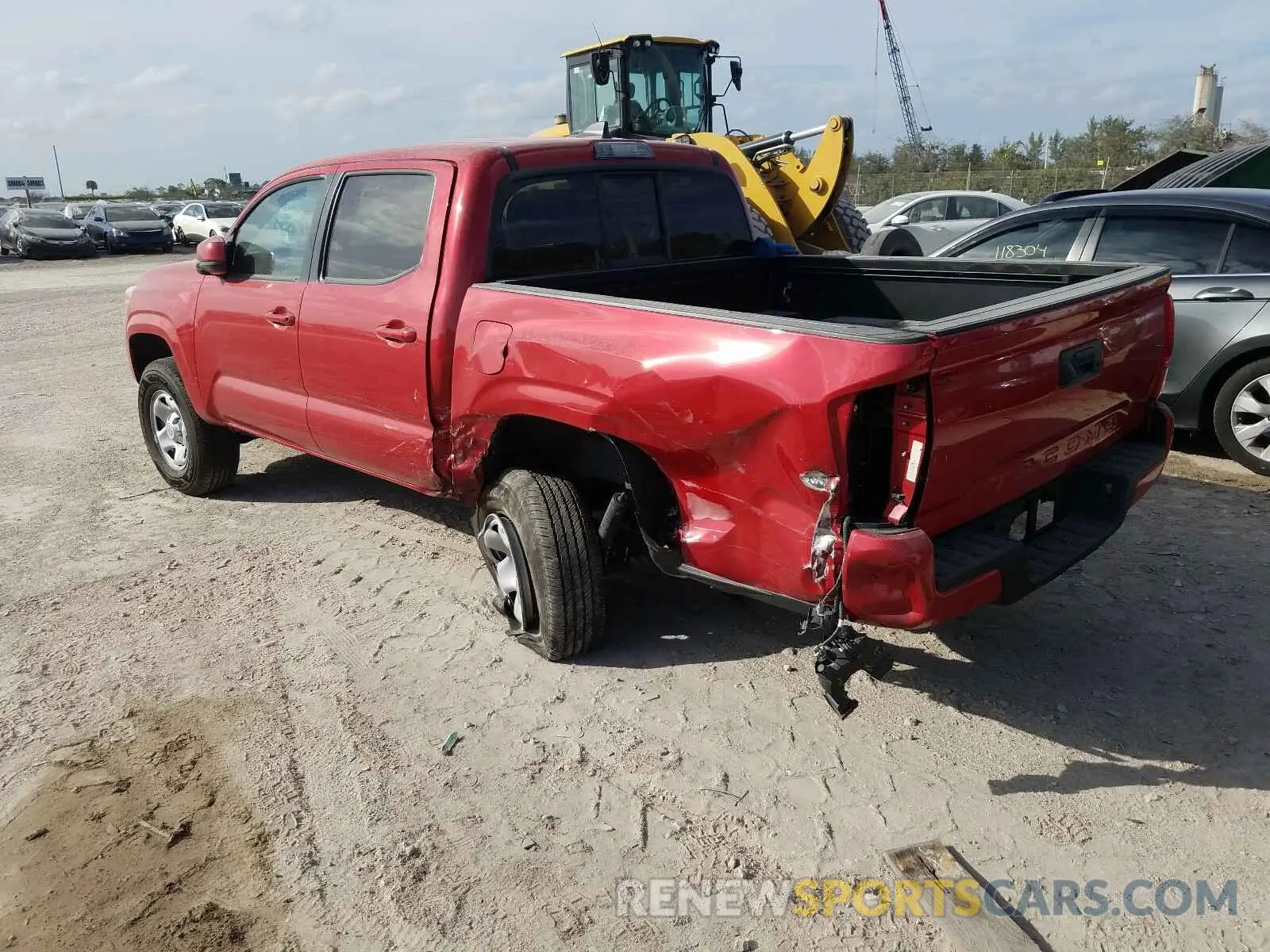 3 Photograph of a damaged car 5TFAX5GN6LX173595 TOYOTA TACOMA 2020