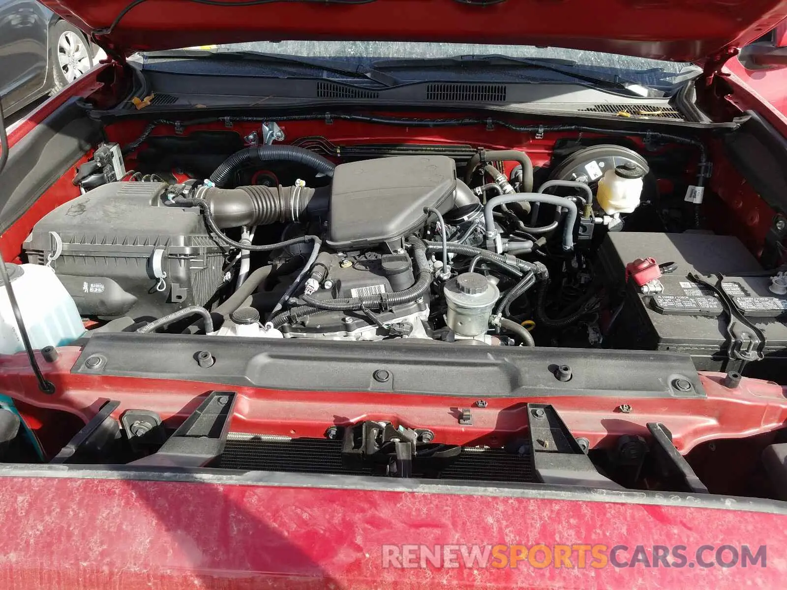 7 Photograph of a damaged car 5TFAX5GN6LX173595 TOYOTA TACOMA 2020