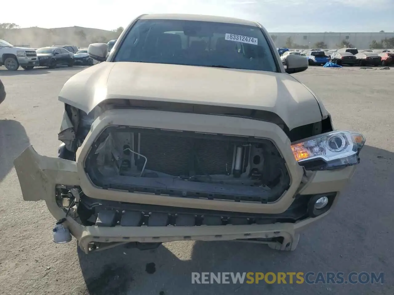 5 Photograph of a damaged car 5TFAX5GN6LX176593 TOYOTA TACOMA 2020