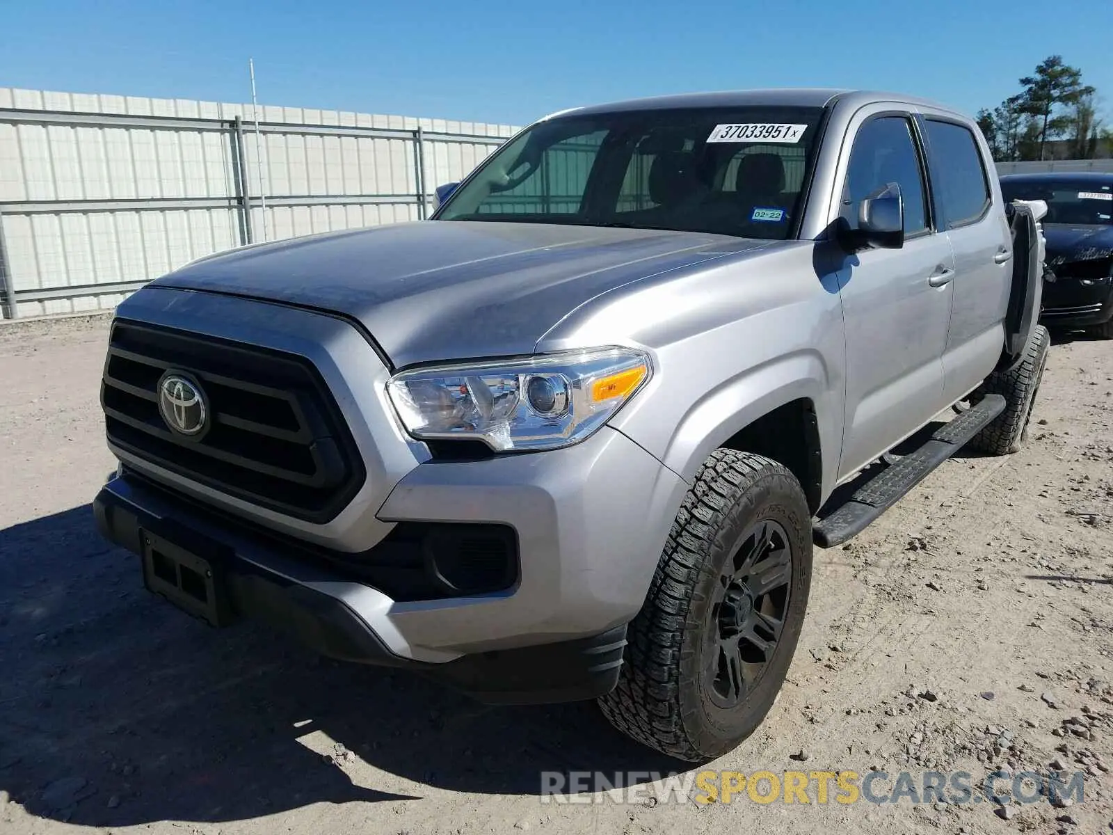 2 Photograph of a damaged car 5TFAX5GN6LX178134 TOYOTA TACOMA 2020