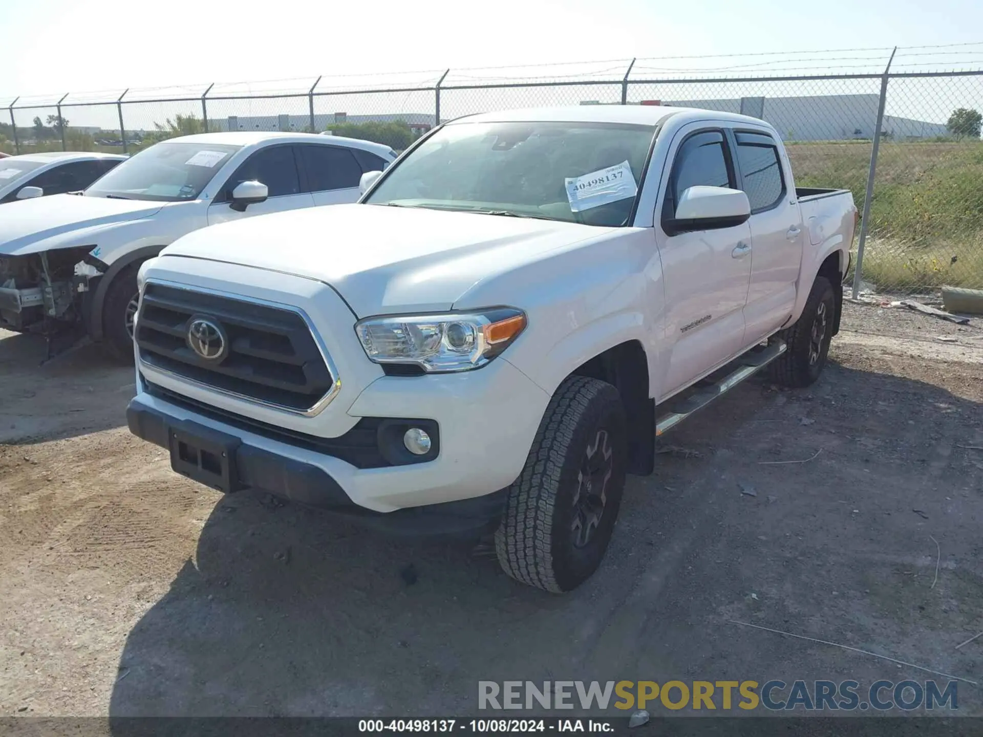 2 Photograph of a damaged car 5TFAX5GN7LX178014 TOYOTA TACOMA 2020