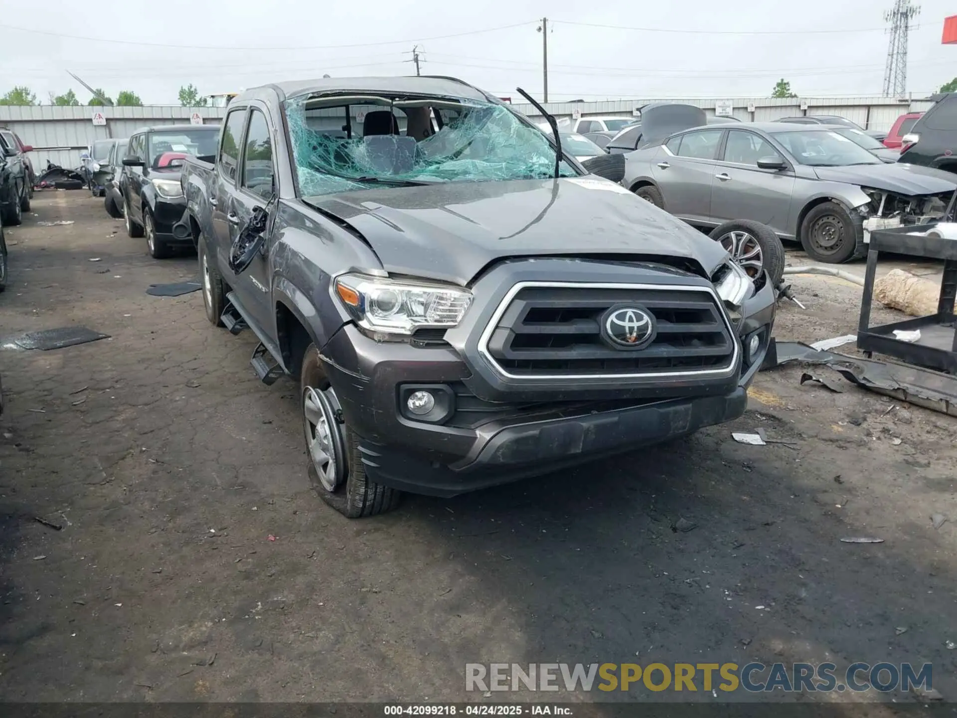 1 Фотография поврежденного автомобиля 5TFAX5GN8LX176272 TOYOTA TACOMA 2020