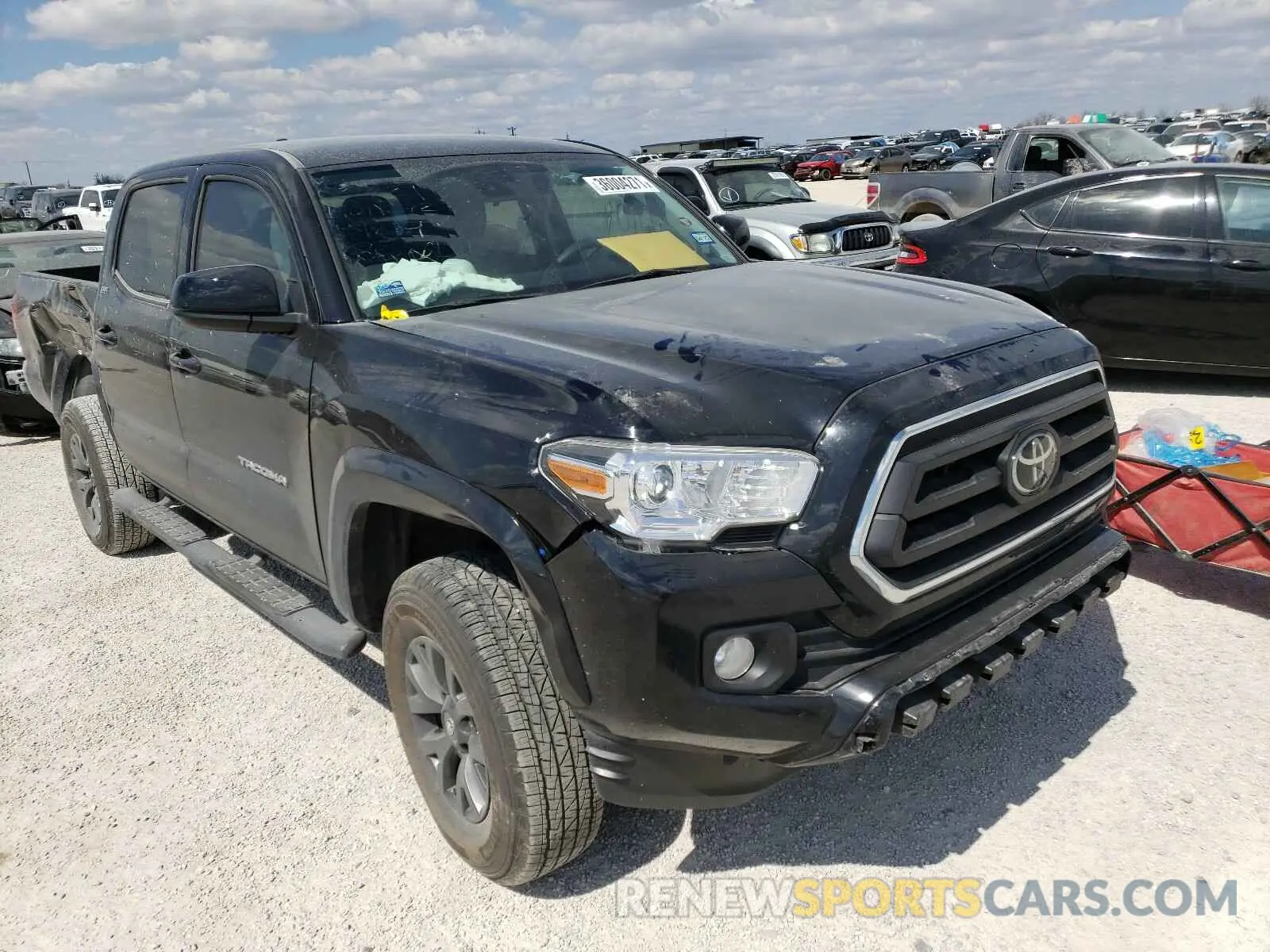1 Photograph of a damaged car 5TFAX5GN8LX181214 TOYOTA TACOMA 2020