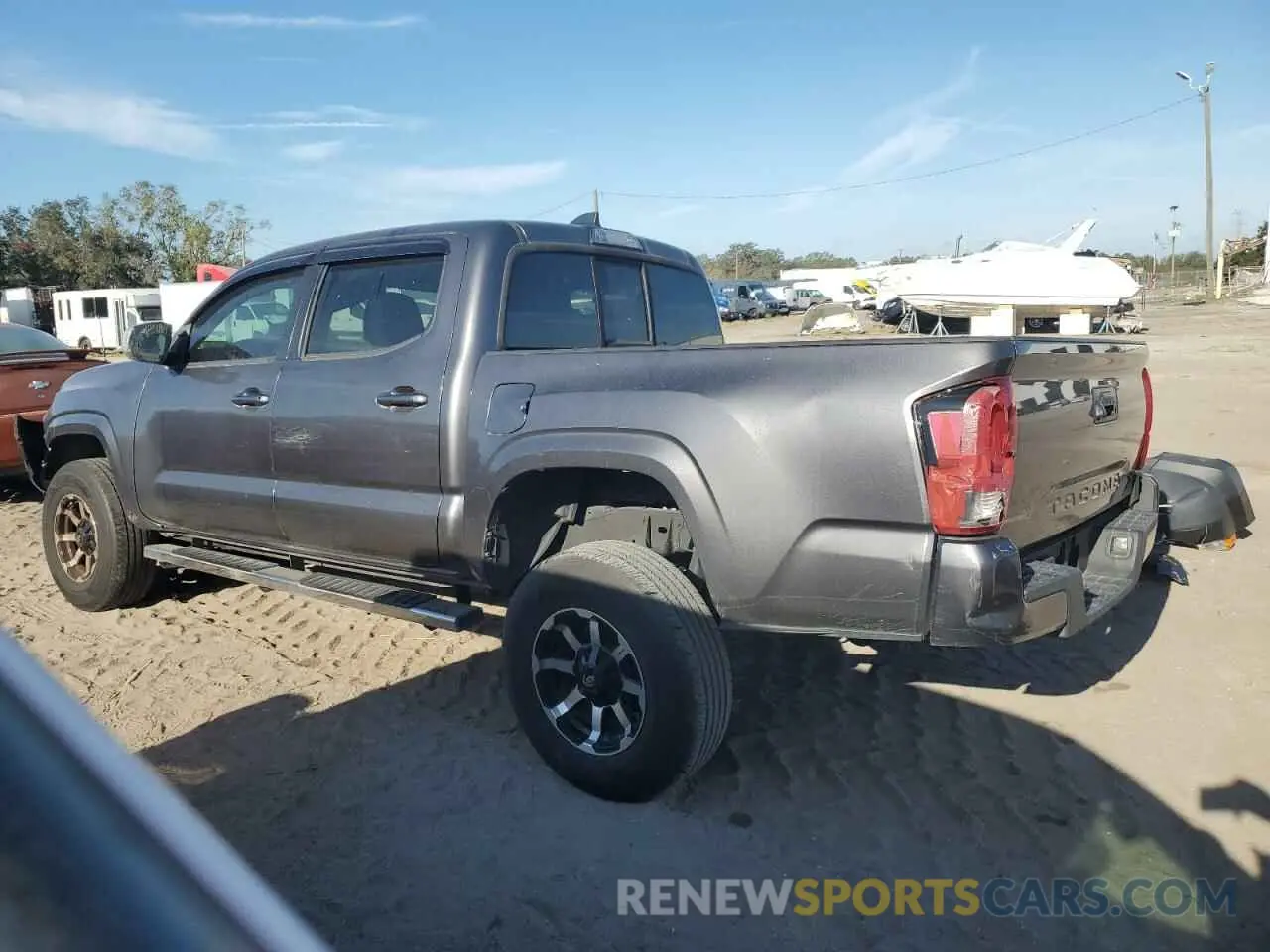 2 Photograph of a damaged car 5TFAX5GNXLX176323 TOYOTA TACOMA 2020