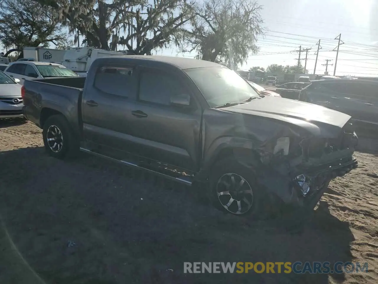 4 Photograph of a damaged car 5TFAX5GNXLX176323 TOYOTA TACOMA 2020