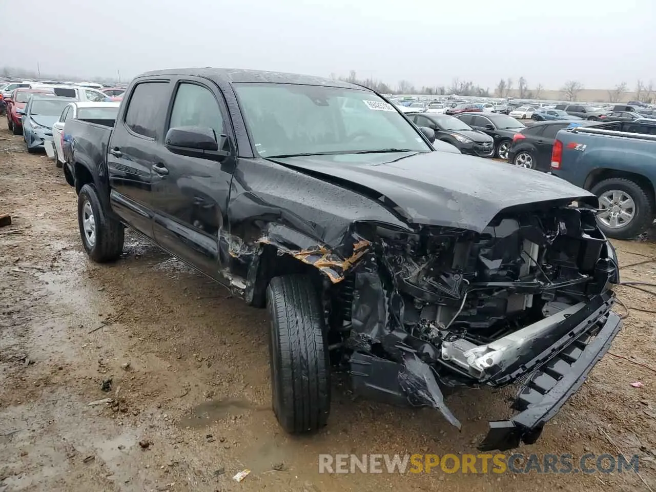 4 Photograph of a damaged car 5TFAX5GNXLX183580 TOYOTA TACOMA 2020
