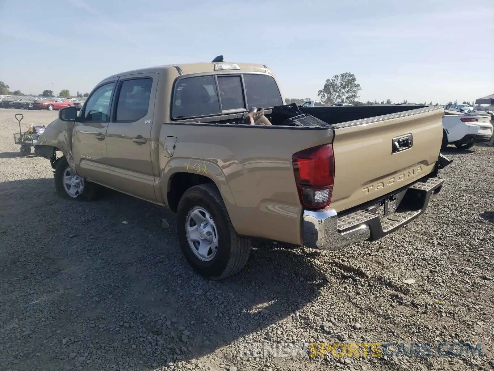 3 Photograph of a damaged car 5TFAX5GNXLX184938 TOYOTA TACOMA 2020