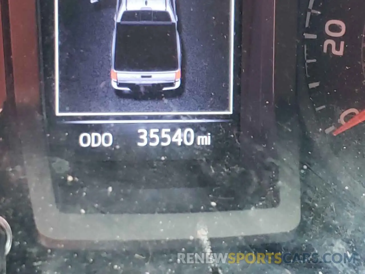 8 Фотография поврежденного автомобиля 5TFAX5GNXLX186723 TOYOTA TACOMA 2020