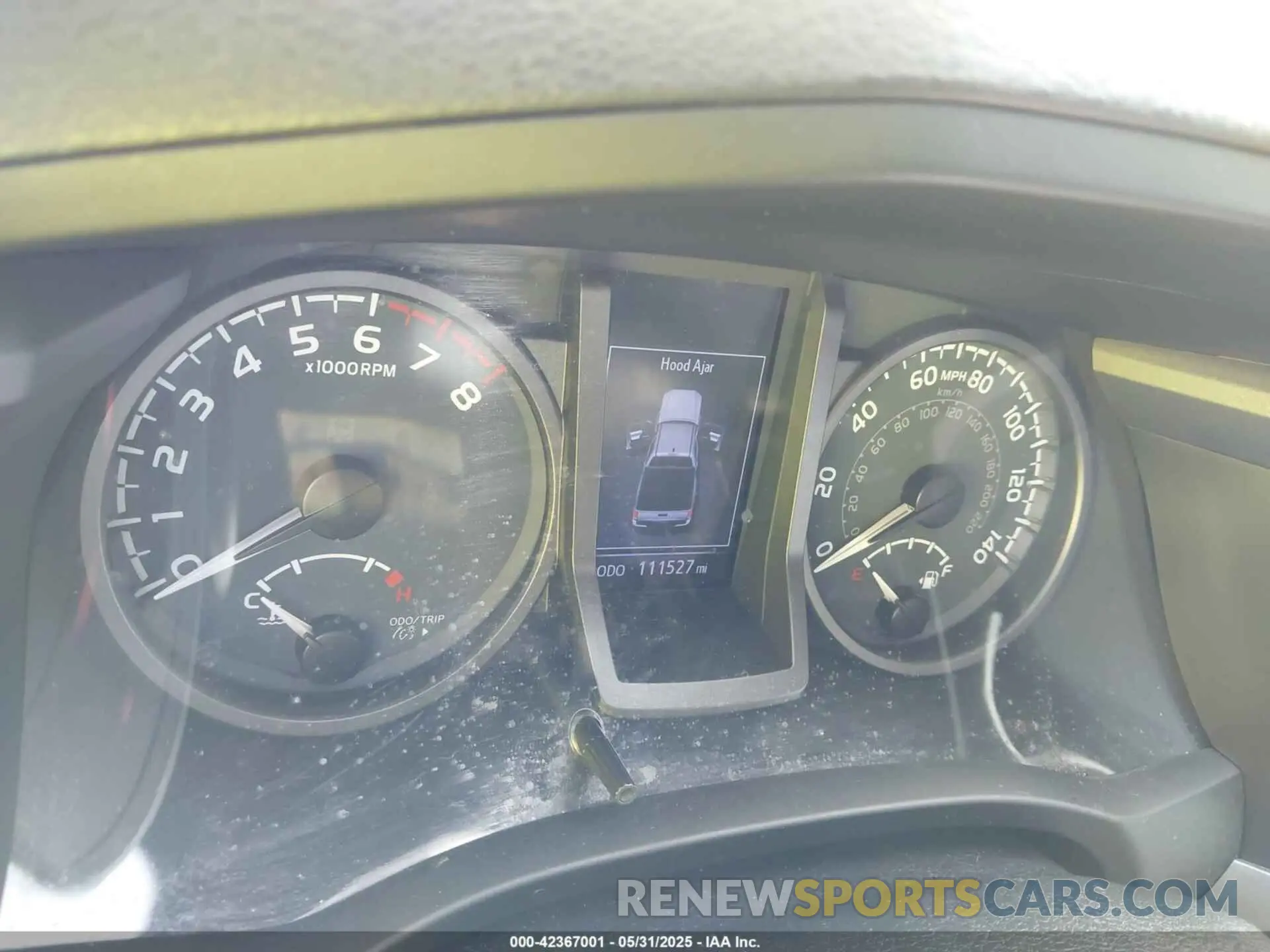 7 Photograph of a damaged car 5TFAZ5CN4LX088948 TOYOTA TACOMA 2020