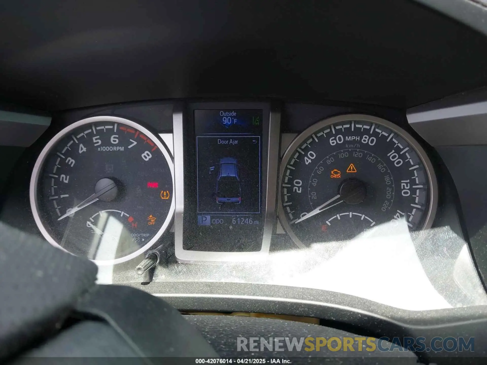 7 Фотография поврежденного автомобиля 5TFAZ5CN4LX091283 TOYOTA TACOMA 2020