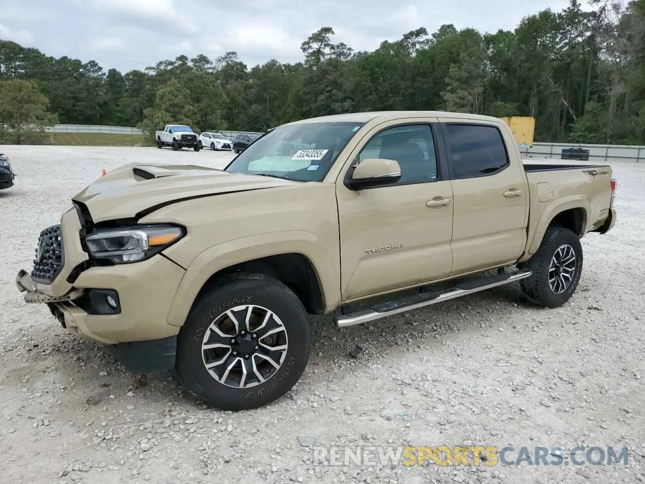 1 Фотография поврежденного автомобиля 5TFAZ5CN9LX089237 TOYOTA TACOMA 2020