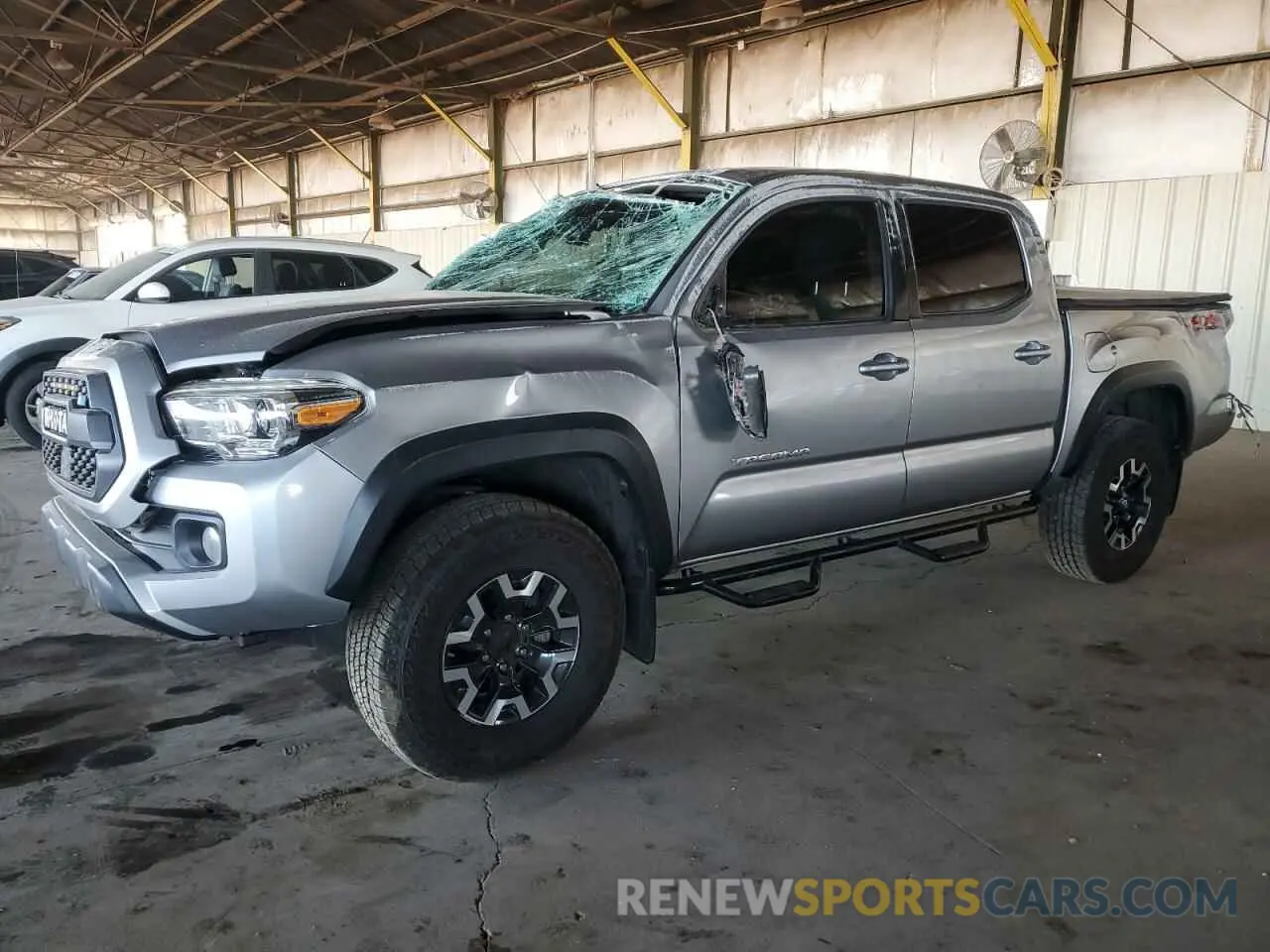 1 Photograph of a damaged car 5TFCZ5AN0LX241515 TOYOTA TACOMA 2020