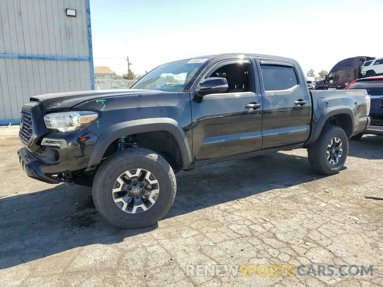1 Photograph of a damaged car 5TFCZ5AN0LX242342 TOYOTA TACOMA 2020